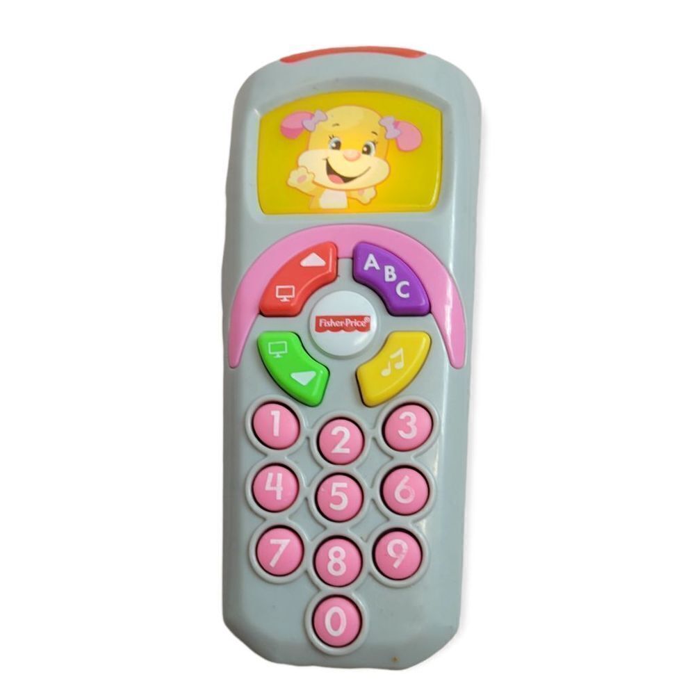 Fisher-Price Laugh and Learn Sis' Remote Toy, used